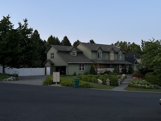 Siding, Concrete, and Window Cleaning in Spokane Valley, WA - This project was for a customer in Spokane Valley, WA who requested we do a full exterior siding soft wash on 4300 square feet of siding along with 2950 square feet of concrete cleaned on the property and Window/Window Screen Cleaning on all 21 windows. Siding, Concrete, and Window Cleaning in Spokane Valley, WA - This project was for a customer in Spokane Valley, WA who requested we do a full exterior siding soft wash on 4300 square feet of siding along with 2950 square feet of concrete cleaned on the property and Window/Window Screen Cleaning on all 21 windows.