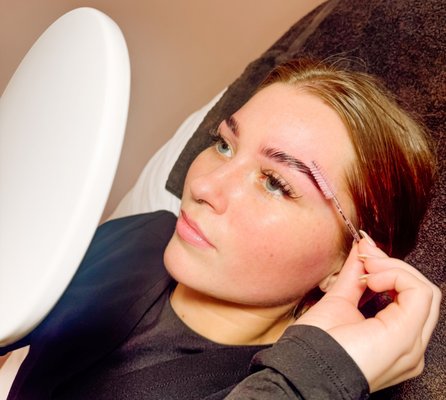 Brow Laminations at Balm - Say goodbye to unruly brows and hello to effortless shape. At Balm Beauty Studio, our brow laminations smooth, lift, and set each hair in place for a fuller, more defined look that lasts for weeks. Paired with a tint or shaping, this treatment creates brows that frame your face beautifully — all with a polished, natural finish. Book your brow lamination at Balm West or Balm Pearl and step out with brows that wow. Brow Laminations at Balm - Say goodbye to unruly brows and hello to effortless shape. At Balm Beauty Studio, our brow laminations smooth, lift, and set each hair in place for a fuller, more defined look that lasts for weeks. Paired with a tint or shaping, this treatment creates brows that frame your face beautifully — all with a polished, natural finish. Book your brow lamination at Balm West or Balm Pearl and step out with brows that wow.