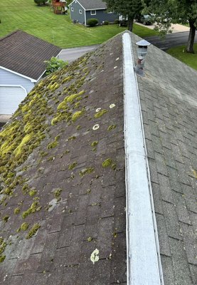 One day roof replacement - This roof was in very bad shape our team managed to strip-repair and replace the roof all in the same day! The customer is very pleased with the results and we look forward to future business. One day roof replacement - This roof was in very bad shape our team managed to strip-repair and replace the roof all in the same day! The customer is very pleased with the results and we look forward to future business.