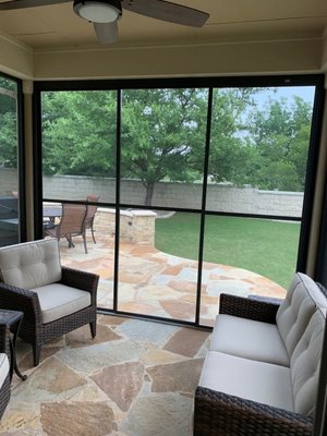 Screen Rooms - What better way to enjoy your outdoor space while avoiding mosquitos and other flying friends. This enclosure also offers a great retreat for pets, especially when paired with a fan or pet door. Screen Rooms - What better way to enjoy your outdoor space while avoiding mosquitos and other flying friends. This enclosure also offers a great retreat for pets, especially when paired with a fan or pet door.