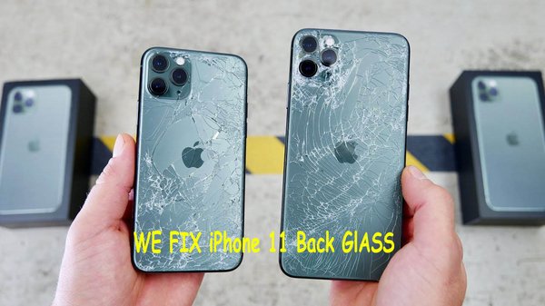 iPhone 11 Back Glass Replacement - We are replacing iPhone 11 Rear glass any model.