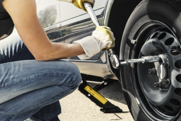 Flat tire Replacement Service - A flat tire is a deflated pneumatic tire, which can cause the rim of the wheel to ride on the tire tread or the ground potentially resulting in loss of control of the vehicle or irreparable damage to the tire.