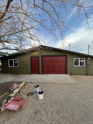 Repaint - The house was in bad shape. We took the time to do a detailed prep on the house. A color change made the difference.
