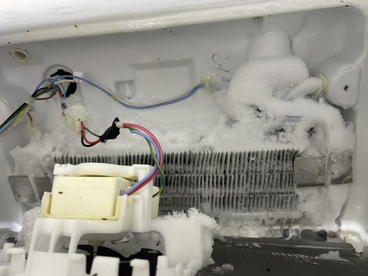 No cooling in refrigerator section - Customer complained of not being cold enough No cooling in refrigerator section - Customer complained of not being cold enough
