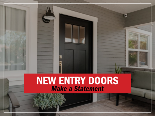 Doors - We specialize in installing new doors for your home.
