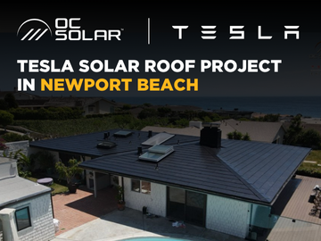 Newport Beach Tesla Solar Roof Installation - OC Solar recently completed a remarkable installation of a Tesla Solar Roof in Newport Beach, showcasing our dedication to quality and innovation. The sleek design of the Tesla Solar Roof seamlessly integrated with the home's architecture, providing exceptional energy efficiency and aesthetic appeal. Our Tesla Solar Roof certified technicians ensured a flawless installation, adhering to the highest safety and industry standards. The homeowner is now enjoying significant savings on their energy bills and contributing to a greener future. Contact us today for a free consultation and discover how we can help you harness the power of the sun. Newport Beach Tesla Solar Roof Installation - OC Solar recently completed a remarkable installation of a Tesla Solar Roof in Newport Beach, showcasing our dedication to quality and innovation. The sleek design of the Tesla Solar Roof seamlessly integrated with the home's architecture, providing exceptional energy efficiency and aesthetic appeal. Our Tesla Solar Roof certified technicians ensured a flawless installation, adhering to the highest safety and industry standards. The homeowner is now enjoying significant savings on their energy bills and contributing to a greener future. Contact us today for a free consultation and discover how we can help you harness the power of the sun.