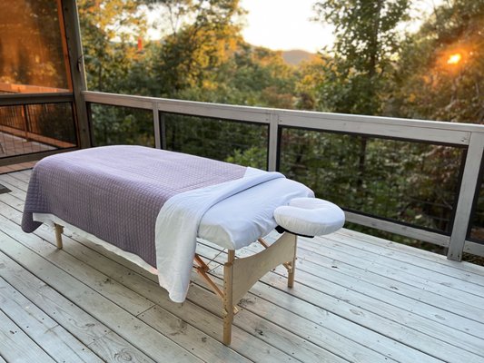 Outdoor Massage - Staying at an Airbnb or vacation rental with outdoor space or a large deck? We offer the luxury of setting up an outdoor massage at your location, letting you relax and rejuvenate right where you are. Imagine unwinding under the open sky, enveloped in tranquility, as our skilled therapists transform your space into a haven of serenity and well-being. Outdoor Massage - Staying at an Airbnb or vacation rental with outdoor space or a large deck? We offer the luxury of setting up an outdoor massage at your location, letting you relax and rejuvenate right where you are. Imagine unwinding under the open sky, enveloped in tranquility, as our skilled therapists transform your space into a haven of serenity and well-being.