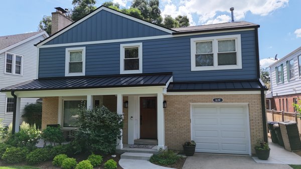 Ascend Siding and Malarkey Roofing in Park Ridge - This Park Ridge home just got a serious upgrade with a sleek, durable exterior that’s built to impress:
✅ Alside ASCEND® composite siding in Harbor Blue – a beautiful, low-maintenance siding with the look of real wood and enhanced thermal performance.
✅ James Hardie Arctic White trim – for clean contrast and a polished finish.
✅ Black standing seam metal roofing over the front overhangs – adding modern style and long-term durability.
✅ A full roof replacement using the Malarkey Highlander® AR roofing system in Brilliant Black – designed for high performance, algae resistance, and a clean architectural look.
Looking for a composite siding contractor or roofing company in Park Ridge? Northwind Exteriors delivers quality materials, skilled crews, and reliable service.
📍 Proudly serving Park Ridge, IL and surrounding suburbs
📞 Contact us today for your free quote! Ascend Siding and Malarkey Roofing in Park Ridge - This Park Ridge home just got a serious upgrade with a sleek, durable exterior that’s built to impress:
✅ Alside ASCEND® composite siding in Harbor Blue – a beautiful, low-maintenance siding with the look of real wood and enhanced thermal performance.
✅ James Hardie Arctic White trim – for clean contrast and a polished finish.
✅ Black standing seam metal roofing over the front overhangs – adding modern style and long-term durability.
✅ A full roof replacement using the Malarkey Highlander® AR roofing system in Brilliant Black – designed for high performance, algae resistance, and a clean architectural look.
Looking for a composite siding contractor or roofing company in Park Ridge? Northwind Exteriors delivers quality materials, skilled crews, and reliable service.
📍 Proudly serving Park Ridge, IL and surrounding suburbs
📞 Contact us today for your free quote!