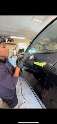 Tesla Model Y - Paint Correction on Tesla Model Y followed by a Ceramic Coating to protect and keep it looking like new. Tesla Model Y - Paint Correction on Tesla Model Y followed by a Ceramic Coating to protect and keep it looking like new.