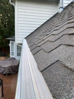 Gutter Cover Installation - This home had a lot of pine tree coverage, with the installation of Klean Gutter Covers they won't have to worry about gutter cleaning maintenance any more! Gutter Cover Installation - This home had a lot of pine tree coverage, with the installation of Klean Gutter Covers they won't have to worry about gutter cleaning maintenance any more!