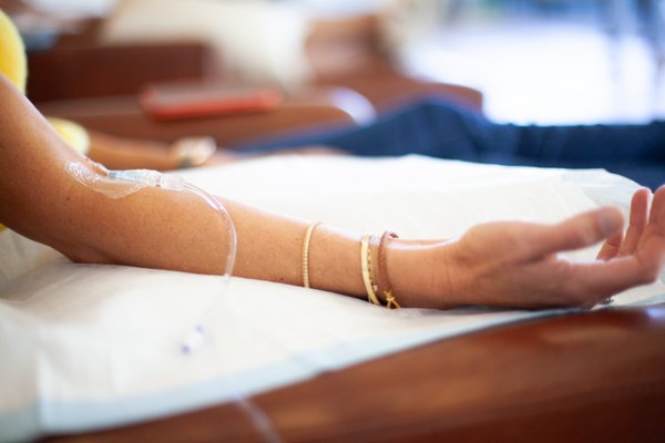 IV Drip Therapy - Receive high doses of essential nutrients like NAD+, Vitamin C, glutathione and so much more while replenishing and hydrating your body. Add as many nutrients as you need!