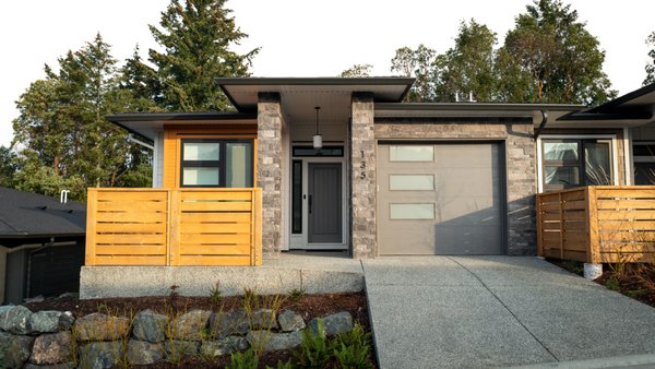 Altair Townhomes - Altair Townhomes is a high-end townhouse development located on Viewtop Road in Maple Bay, built by Suncraft Construction.
The project offers main-level living in a one-storey configuration with thoughtful, open-concept layouts, 9′ ceilings, abundant natural light, and high-end finishes, including engineered hardwood, quartz countertops, and ceramic tile throughout. Each unit also features a private front courtyard and a fenced backyard, perfect for entertaining.
The location offers easy access to amenities and nearby trails and beaches, while maintaining privacy, serenity and unbeatable views. Altair Townhomes - Altair Townhomes is a high-end townhouse development located on Viewtop Road in Maple Bay, built by Suncraft Construction.
The project offers main-level living in a one-storey configuration with thoughtful, open-concept layouts, 9′ ceilings, abundant natural light, and high-end finishes, including engineered hardwood, quartz countertops, and ceramic tile throughout. Each unit also features a private front courtyard and a fenced backyard, perfect for entertaining.
The location offers easy access to amenities and nearby trails and beaches, while maintaining privacy, serenity and unbeatable views.
