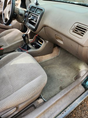 Honda Civic Interior - This car was dirty. We made it clean. In December 2023 we are offering full interior deep clean for $40 off. Honda Civic Interior - This car was dirty. We made it clean. In December 2023 we are offering full interior deep clean for $40 off.