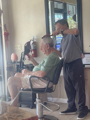 Hair Dresser - We have a hair dresser available for wash, cut and blow dry for men and women. Hair Dresser - We have a hair dresser available for wash, cut and blow dry for men and women.