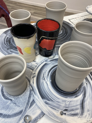 Ceramic Classes - Katie is a licensed art teacher with over 10 years of experience. She brings her contagious passion for all things art with her years of service experience to offer a one of a kind experience!