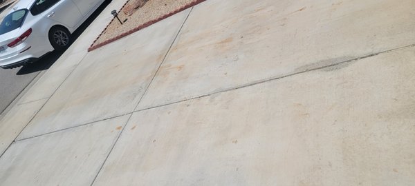 Driveway Cleaning - A customer called us up needing heavy rust stains,dirt,and oil stains removed. within a couple of hours, we had a tech out working on the job. here are the before,During, and After photos. Driveway Cleaning - A customer called us up needing heavy rust stains,dirt,and oil stains removed. within a couple of hours, we had a tech out working on the job. here are the before,During, and After photos.