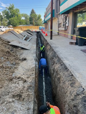 Excavations and Camera inspections - At Denver Sewer and Water, our video camera inspection services can uncover the exact location of any issues, such as cracks, debris buildup, bellys,or the invasion of tree roots in commercial or residential lines. Contact us today to learn more about how our inspection services can benefit you in the denver metro area.