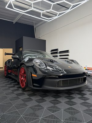 Porsche 911 GT3RS - Porsche GT3RS received full front-end PPF including front bumper, hood, fenders, mirrors and detailed custom work, plus windshield protection for maximum defense against rock chips and road debris. Clean precision install with wrapped edges and zero compromise. Located in Anaheim, Orange County Porsche 911 GT3RS - Porsche GT3RS received full front-end PPF including front bumper, hood, fenders, mirrors and detailed custom work, plus windshield protection for maximum defense against rock chips and road debris. Clean precision install with wrapped edges and zero compromise. Located in Anaheim, Orange County