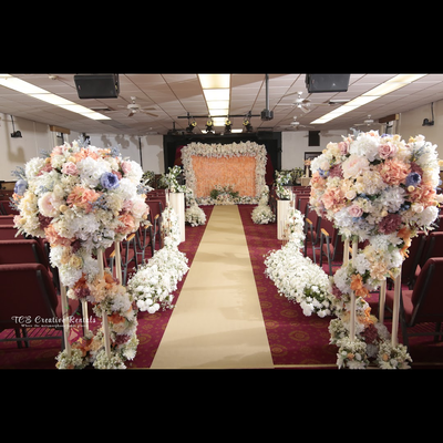 Ceremony Package 1 - End the guessing game with TCE Creative Rentals! Our rental pieces shine on their own, but what truly sets us apart is our expertise in bringing it all together seamlessly—no hassle for you.
Our pre-designed ceremony and reception packages are among our most requested services. With fixed pricing and customizable, interchangeable pieces, all you need to do is select a package and choose your colors. We handle the setup and breakdown, so you can simply enjoy your day.
Let TCE Creative Rentals make your event unforgettable with ease and style! Ceremony Package 1 - End the guessing game with TCE Creative Rentals! Our rental pieces shine on their own, but what truly sets us apart is our expertise in bringing it all together seamlessly—no hassle for you.
Our pre-designed ceremony and reception packages are among our most requested services. With fixed pricing and customizable, interchangeable pieces, all you need to do is select a package and choose your colors. We handle the setup and breakdown, so you can simply enjoy your day.
Let TCE Creative Rentals make your event unforgettable with ease and style!