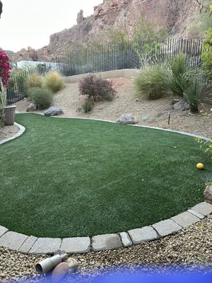 Paradise Valley - Before & After - Before and after for a dog run in paradise valley. Paradise Valley - Before & After - Before and after for a dog run in paradise valley.