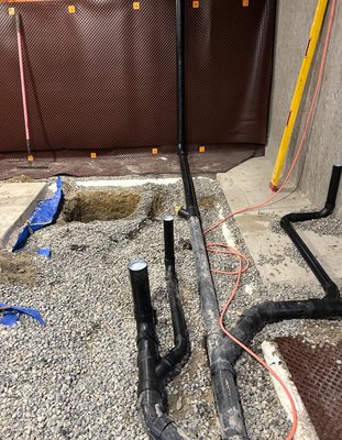 Plumbing Full House Repipe - Replacement of all sewer and drain lines a-swell as waterlines. Replacement with abs pipe and pex pipe and fittings. Proper connections and testing of system.