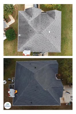 Full Roof Replacement Project / Charlotte, NC - Check out the incredible transformation! Our team at Good Roofing & Restoration completed a full roof replacement, ensuring top-notch materials and craftsmanship.
In the “before” shot, you can see signs of aging, with the roof showing wear and tear. After our expert installation, the roof not only looks brand new but offers improved durability and curb appeal.
If you're considering a roof replacement or need an inspection, give us a call! We'll ensure your home is protected for years to come.
📞 Call us: 704-737-2102
🌐 Visit us: www.goodroofing.com Full Roof Replacement Project / Charlotte, NC - Check out the incredible transformation! Our team at Good Roofing & Restoration completed a full roof replacement, ensuring top-notch materials and craftsmanship.
In the “before” shot, you can see signs of aging, with the roof showing wear and tear. After our expert installation, the roof not only looks brand new but offers improved durability and curb appeal.
If you're considering a roof replacement or need an inspection, give us a call! We'll ensure your home is protected for years to come.
📞 Call us: 704-737-2102
🌐 Visit us: www.goodroofing.com