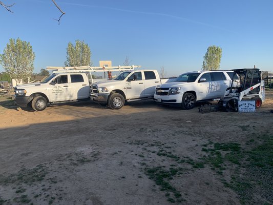 Bella-View Fleet and Crew - Our vehicles are marked so you'll know it is us working on your project! Bella-View Fleet and Crew - Our vehicles are marked so you'll know it is us working on your project!