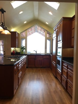 Gable Kitchen Remodel 2005 - The Existing space was segmented by several existing walls which were left in place from previous remodels Gable Kitchen Remodel 2005 - The Existing space was segmented by several existing walls which were left in place from previous remodels