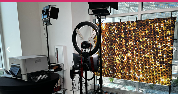 Digital + Prints - Instant printout of photos

Your choice of one backdrop/background for your event

Custom digital frame overlay

Instant sharing via SMS & email

On-site attendant