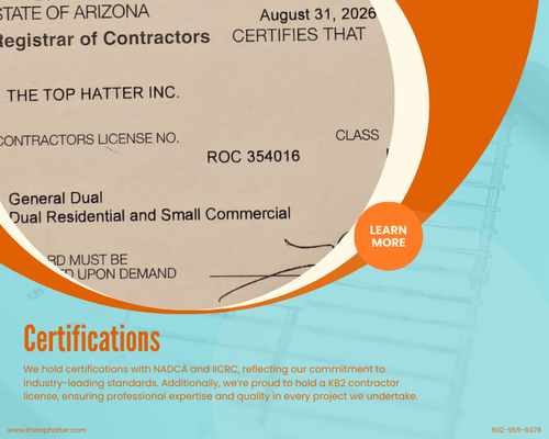 Certifications - With 38 years of expertise, we pride ourselves on maintaining the highest industry standards. Our team is certified by both NADCA (National Air Duct Cleaners Association) and IICRC (Institute of Inspection, Cleaning, and Restoration Certification), ensuring top-notch quality and professionalism in every service.
But that's not all—we hold an A+ rating from the Better Business Bureau, a reflection of our commitment to customer satisfaction and trust. Whether it's improving your indoor air quality or ensuring a safer home environment, we’ve got you covered! Certifications - With 38 years of expertise, we pride ourselves on maintaining the highest industry standards. Our team is certified by both NADCA (National Air Duct Cleaners Association) and IICRC (Institute of Inspection, Cleaning, and Restoration Certification), ensuring top-notch quality and professionalism in every service.
But that's not all—we hold an A+ rating from the Better Business Bureau, a reflection of our commitment to customer satisfaction and trust. Whether it's improving your indoor air quality or ensuring a safer home environment, we’ve got you covered!