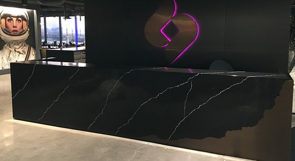 Custom Quartz Counters! - Just a glimpse into the hard work Marjan can do for you! Custom Quartz Counters! - Just a glimpse into the hard work Marjan can do for you!