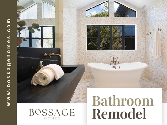 Luxury Bathroom Remodel - The quiet luxury of this master bath is founded in its natural stone and solid brass fixtures. The vaulted ceilings add to a sense of relaxation: The perfect place to rejuvenate after a long day in the city.
This stunning bath has a natural, organic comfort. From the marble counters, to the tiled, each texture builds upon another providing sophistication and airiness.