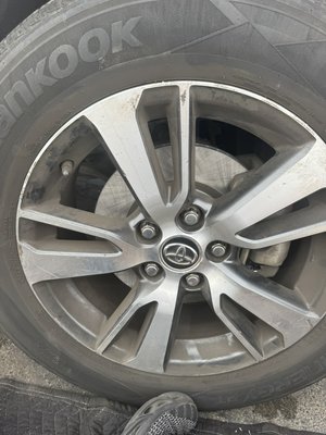 This job is for front end rotors and brake pad replacement - Brother job we got called in early in the morning to meet up with this customer that was having issues with the scratching squeaking. Every time he hit the brakes got there expected front end came to the conclusion that it needed rotors and brake pads. This job is for front end rotors and brake pad replacement - Brother job we got called in early in the morning to meet up with this customer that was having issues with the scratching squeaking. Every time he hit the brakes got there expected front end came to the conclusion that it needed rotors and brake pads.
