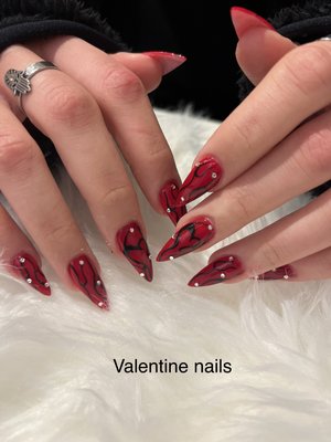 Acrylic nail design - Nail and waxing Acrylic nail design - Nail and waxing