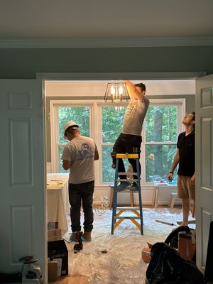 installation of lights and fans - We install luxury lights and fans. installation of lights and fans - We install luxury lights and fans.