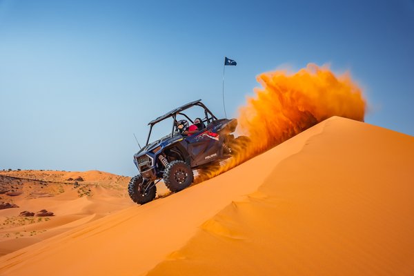 2 Seat Polaris RZR XP 1000 Rentals - Our 2 seater Polaris XP 1000s are our base model RZRs that offer an awesome adventure on the trails of Sand Hollow!

--DETAILS--
**BASE PRICE INCLUDING GAS AND PREMIUM DAMAGE WAIVER**
2 Hours - $269
3 Hours - $329
4 Hours - $394
8 Hours - $464
24 Hours - $524

--ADD ONS--
Cooler - $20
Sand board/Sled - $25

A security deposit of $1500 is required per ATV/UTV. 
​