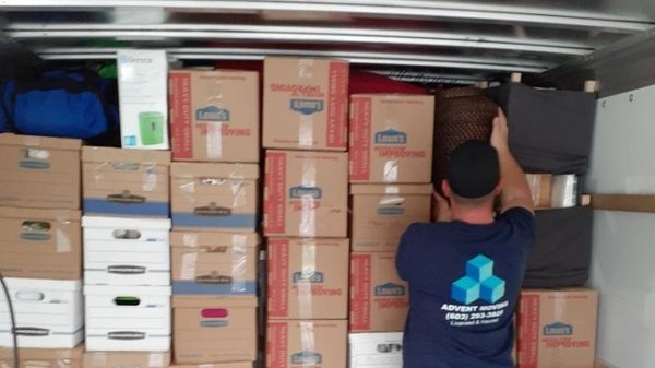 Professional truck loading - Why use professional movers? We know how to skillfully stack and tier your furniture for safe transport, while making the most of your moving container space. By ensuring the items are securely "load locked", items are prevented from moving and breaking during travel.