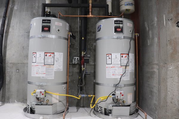 Water Heater Installations - These are just a couple of the water heaters we install in homes around California. Call us today to see what would be perfect for your home.