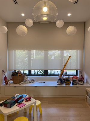 Children's Playroom Installs Double Shades - Ensure your little ones are protected with ShadeMonster double shades. Perfect for any room, installing double shades in your playroom gives you the peace of mind of privacy and protection. Solar shades help reduce glare and protect from UV rays, while blackout shades give your privacy and room darkness. Get started with a free quote when you call (866) 206-8056. Children's Playroom Installs Double Shades - Ensure your little ones are protected with ShadeMonster double shades. Perfect for any room, installing double shades in your playroom gives you the peace of mind of privacy and protection. Solar shades help reduce glare and protect from UV rays, while blackout shades give your privacy and room darkness. Get started with a free quote when you call (866) 206-8056.