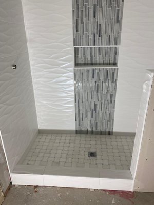 BATH ROOMS - At LEGACY FLOORING, we specialize in high-quality wall and floor tile installation for restrooms, bathrooms, and kitchens, delivering results that combine durability, precision, and elegant design.
Our professional installation process includes proper surface preparation, accurate layout planning, and expert tile setting to ensure perfect alignment, clean grout lines, and long-lasting performance. We work with ceramic, porcelain, marble, mosaic, and natural stone tiles, ensuring each project meets the highest industry standards.
From moisture-resistant bathroom walls to durable kitchen floors, we focus on waterproofing, leveling, and structural integrity, creating surfaces that are both functional and visually stunning. Every detail is carefully handled to provide a flawless finish that enhances the beauty and value of your space.
Quality craftsmanship, attention to detail, and customer satisfaction are the foundation of every project we complete. BATH ROOMS - At LEGACY FLOORING, we specialize in high-quality wall and floor tile installation for restrooms, bathrooms, and kitchens, delivering results that combine durability, precision, and elegant design.
Our professional installation process includes proper surface preparation, accurate layout planning, and expert tile setting to ensure perfect alignment, clean grout lines, and long-lasting performance. We work with ceramic, porcelain, marble, mosaic, and natural stone tiles, ensuring each project meets the highest industry standards.
From moisture-resistant bathroom walls to durable kitchen floors, we focus on waterproofing, leveling, and structural integrity, creating surfaces that are both functional and visually stunning. Every detail is carefully handled to provide a flawless finish that enhances the beauty and value of your space.
Quality craftsmanship, attention to detail, and customer satisfaction are the foundation of every project we complete.