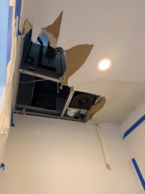 drywall installation and repair - Our team completed a full restroom repair after water damage at a Manhattan venue. We removed all wet and compromised drywall, disposed of damaged materials, and thoroughly dried and prepared the area. New moisture-resistant drywall was installed, finished, and made ready for painting and final restoration. The space is now structurally sound, clean, and fully restored for continued use. drywall installation and repair - Our team completed a full restroom repair after water damage at a Manhattan venue. We removed all wet and compromised drywall, disposed of damaged materials, and thoroughly dried and prepared the area. New moisture-resistant drywall was installed, finished, and made ready for painting and final restoration. The space is now structurally sound, clean, and fully restored for continued use.