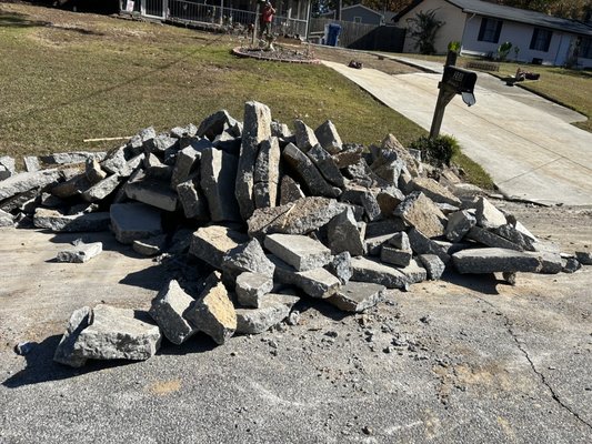 Concrete Driveway Demolition & Removal - Our Concrete Driveway Demolition & Removal service offers safe, efficient, and thorough removal of old or damaged driveways. Using specialized equipment and experienced crews, we ensure the complete demolition and responsible disposal of concrete materials, leaving your site ready for your next project. Whether you’re preparing for a new driveway, landscaping, or another improvement, we deliver reliable results with minimal disruption. Concrete Driveway Demolition & Removal - Our Concrete Driveway Demolition & Removal service offers safe, efficient, and thorough removal of old or damaged driveways. Using specialized equipment and experienced crews, we ensure the complete demolition and responsible disposal of concrete materials, leaving your site ready for your next project. Whether you’re preparing for a new driveway, landscaping, or another improvement, we deliver reliable results with minimal disruption.