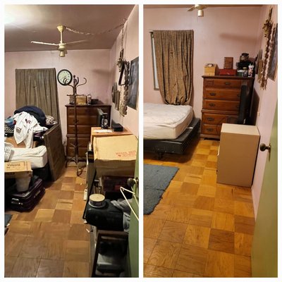 hoarder house cleaning - This Houses was full of stuff and needed 3 Stages of Cleaning services,
Removal of the Junk Items and Trash
Organization,
Cleaning The bathroom wall, kitchen walls, windows and floors
Disinfectant services.
our team did it all. hoarder house cleaning - This Houses was full of stuff and needed 3 Stages of Cleaning services,
Removal of the Junk Items and Trash
Organization,
Cleaning The bathroom wall, kitchen walls, windows and floors
Disinfectant services.
our team did it all.