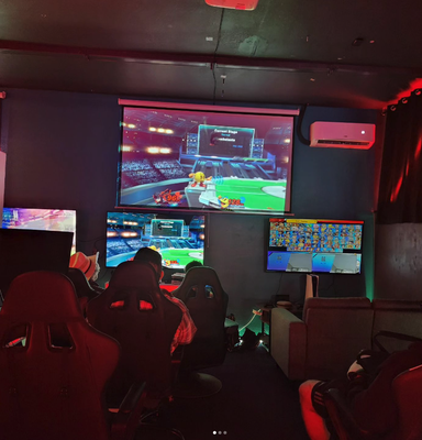 EVENT HOSTING - Our special events are private which include all access to VR, our new console lounge, machine arcades on free play, and an event room for your guests.
Get in touch with us to make your next hit event at Moon Age! EVENT HOSTING - Our special events are private which include all access to VR, our new console lounge, machine arcades on free play, and an event room for your guests.
Get in touch with us to make your next hit event at Moon Age!