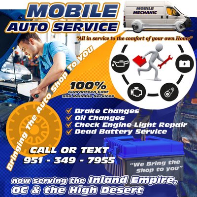 Brake Services - Stay Home Auto Services can help with your auto repair needs from the comfort of your own home! We specialize in brake services, call us today so we can help get you back on the road safely! Brake Services - Stay Home Auto Services can help with your auto repair needs from the comfort of your own home! We specialize in brake services, call us today so we can help get you back on the road safely!