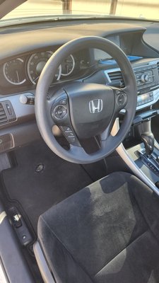 Interior full service - This is a honda I did yesterday the client was very happy with the work I did