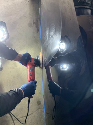 Buffing - We do it all! Basic interior details all the way to ceramic coatings and 3 step paint corrections, insuring the scratches and imperfections are dealt with adding a very nice shiny affect.