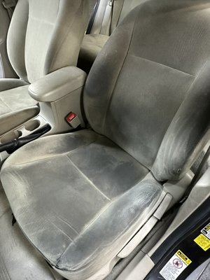 Deep Interior Detail - This customer thought it would be impossible to get rid of all the dirt and stains in their vehicles interior, so they just wanted their vehicle to be disinfected. But we worked out magic and had the vehicle disinfected and looking brand new!