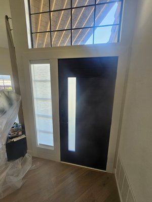 New Main Door installation - Customer needed a front door installed, he found one at contractors warehouse, we picked it up for him and installed it for him. New Main Door installation - Customer needed a front door installed, he found one at contractors warehouse, we picked it up for him and installed it for him.