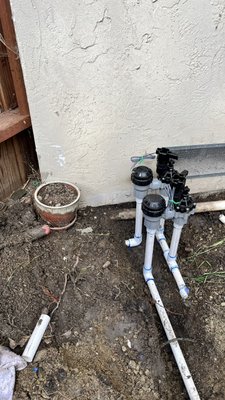 Installation of new sprinkler valves and a sprinkler system zone for future plants. - Customer was looking to install an addition sprinkler zone for future plants/trees Installation of new sprinkler valves and a sprinkler system zone for future plants. - Customer was looking to install an addition sprinkler zone for future plants/trees
